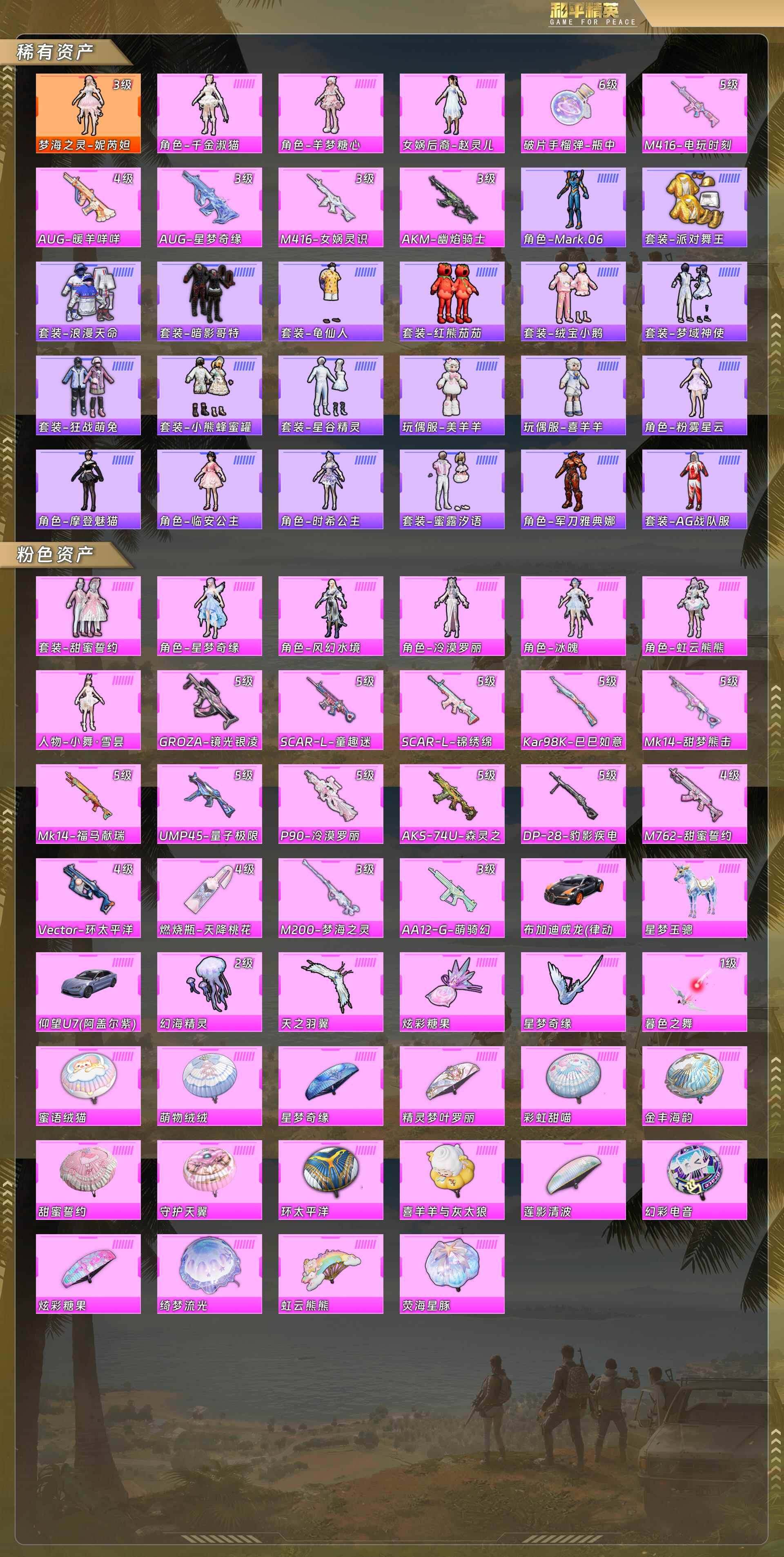 HPQM4131262和平精英账号详情图6