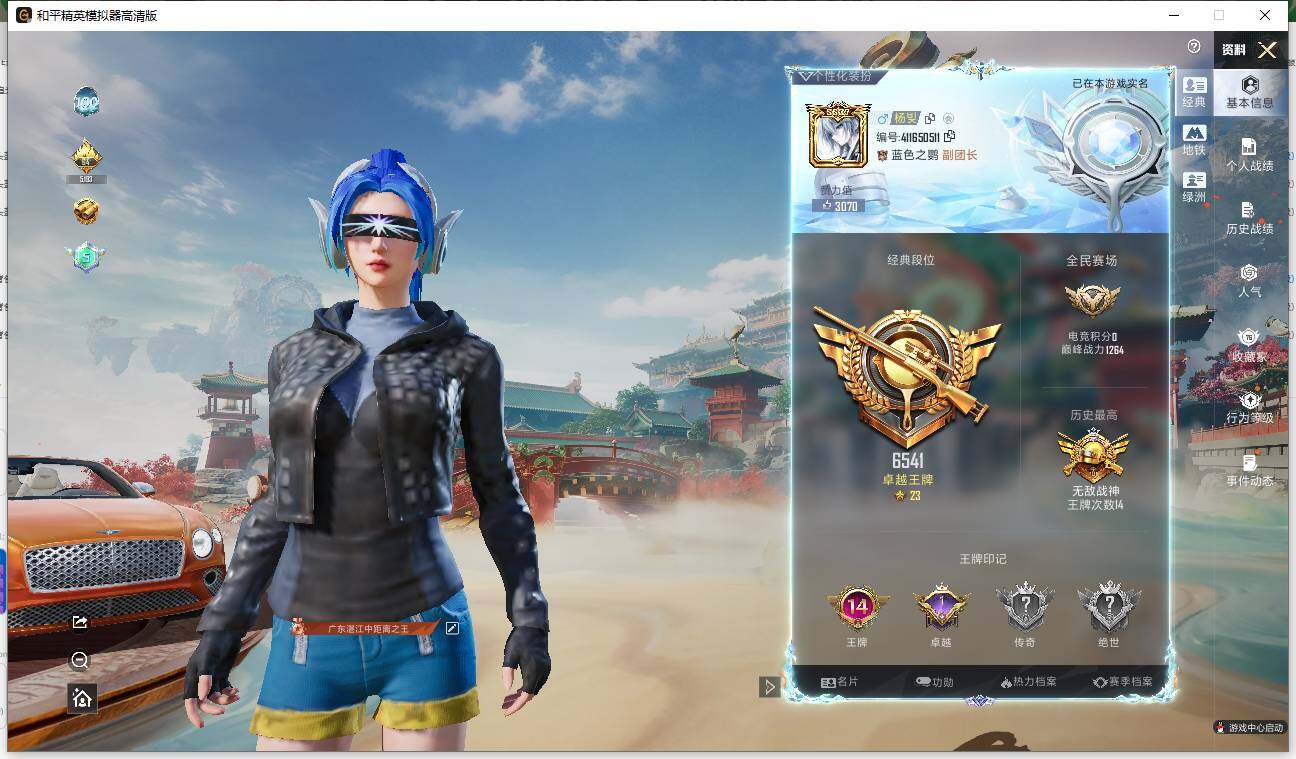 HPLE4112589和平精英账号详情图8