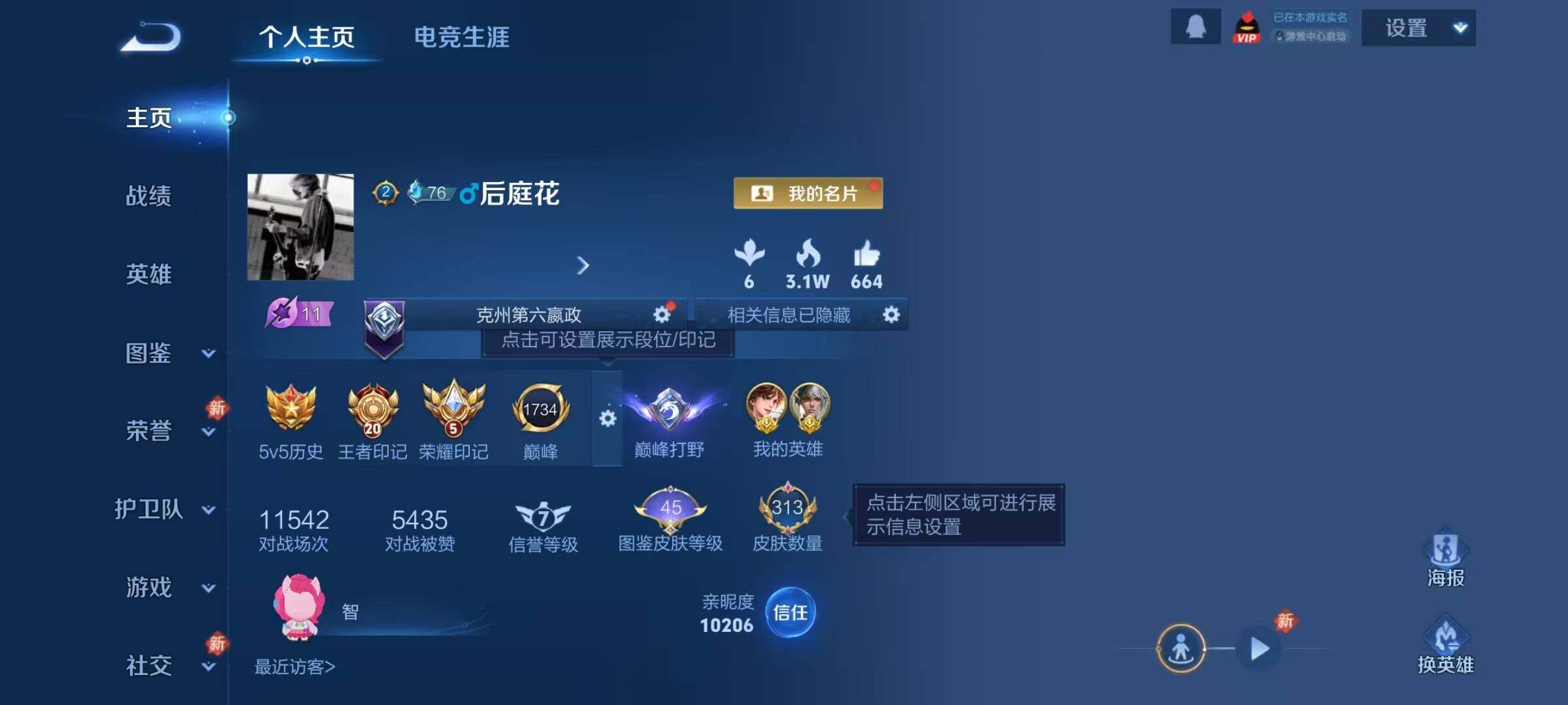 WZQM4213439王者荣耀账号详情图8