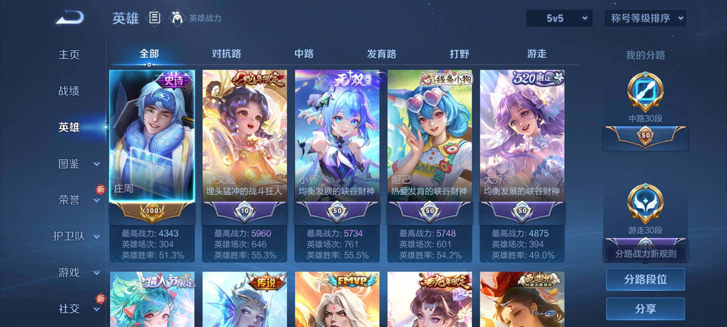 WZCMW4215343王者荣耀账号详情图3