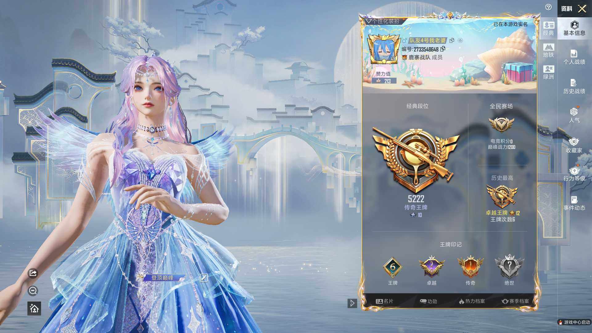 HPLE4114275和平精英账号详情图5