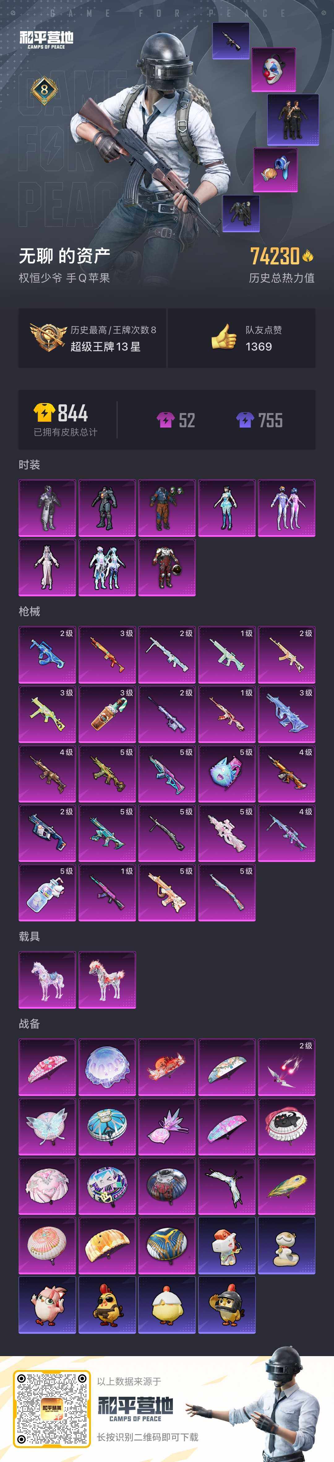 HPLX4114282和平精英账号详情图8