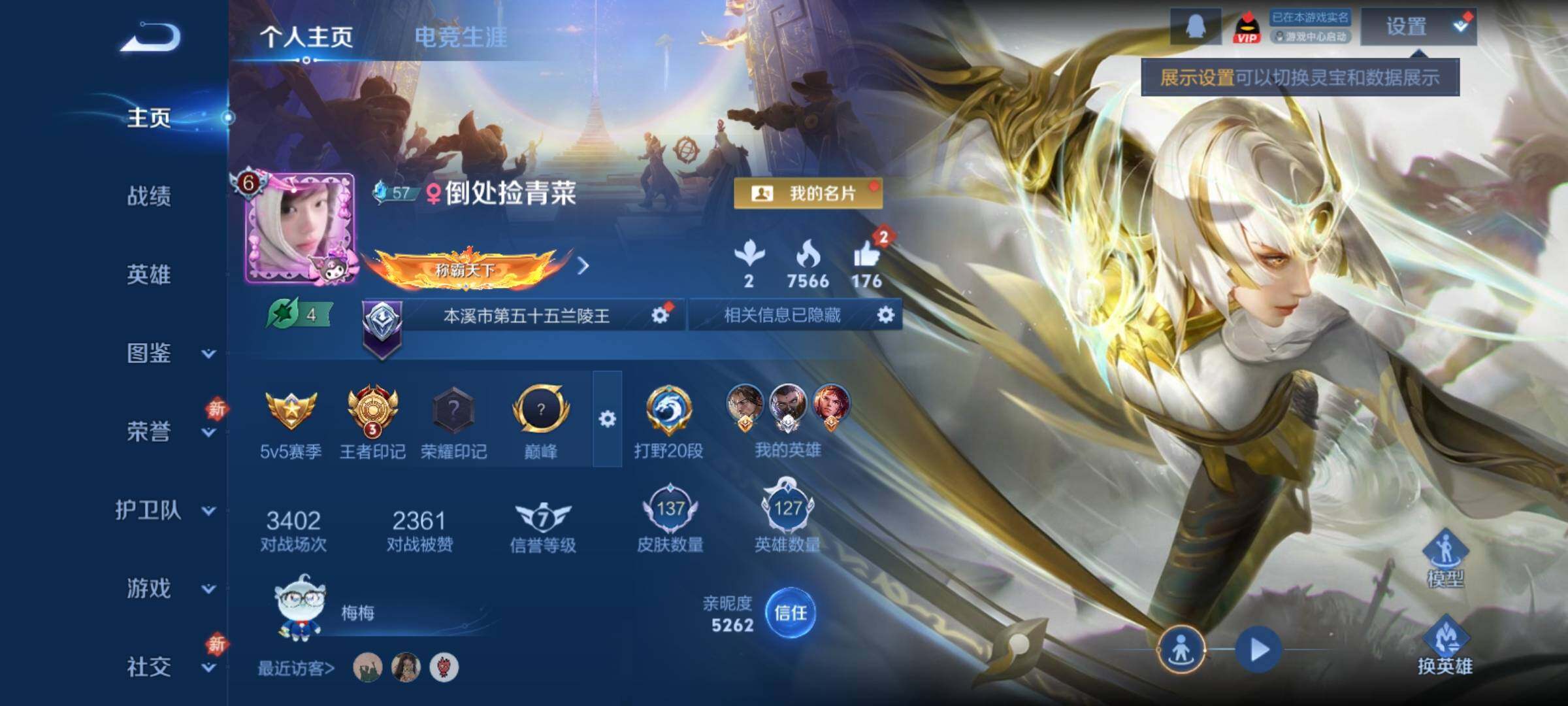 WZCMY4207803王者荣耀账号详情图2