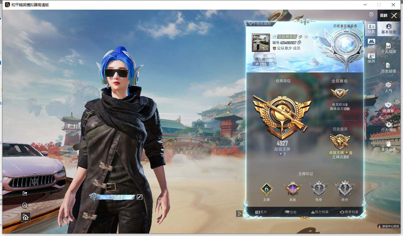 HPLX4115853和平精英账号详情图3