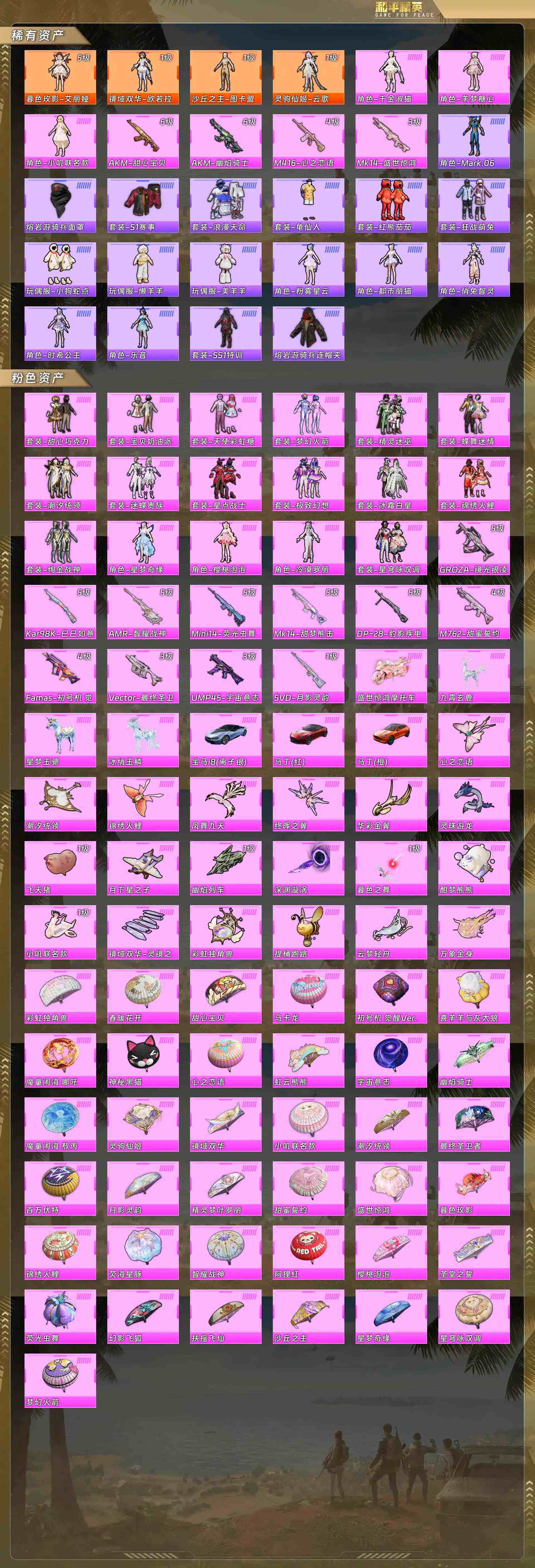 HPCMW4136221和平精英账号详情图4