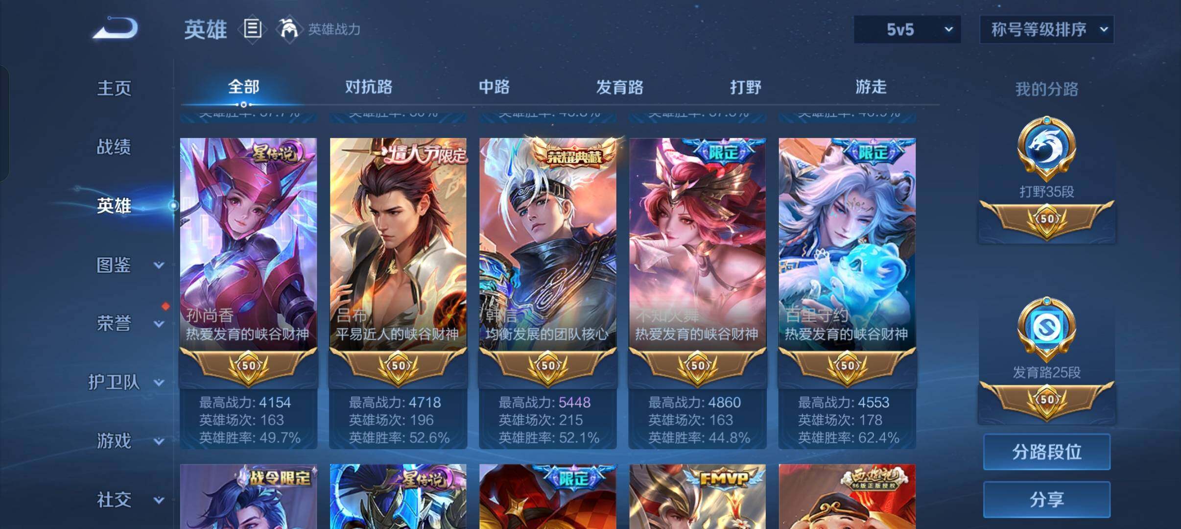 WZLX4218589王者荣耀账号详情图5