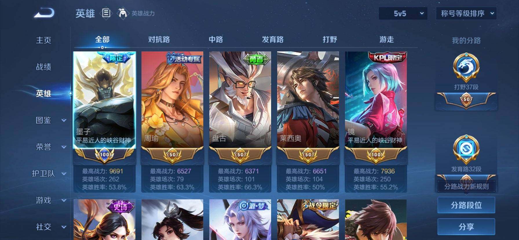 WZ034207814王者荣耀账号详情图7