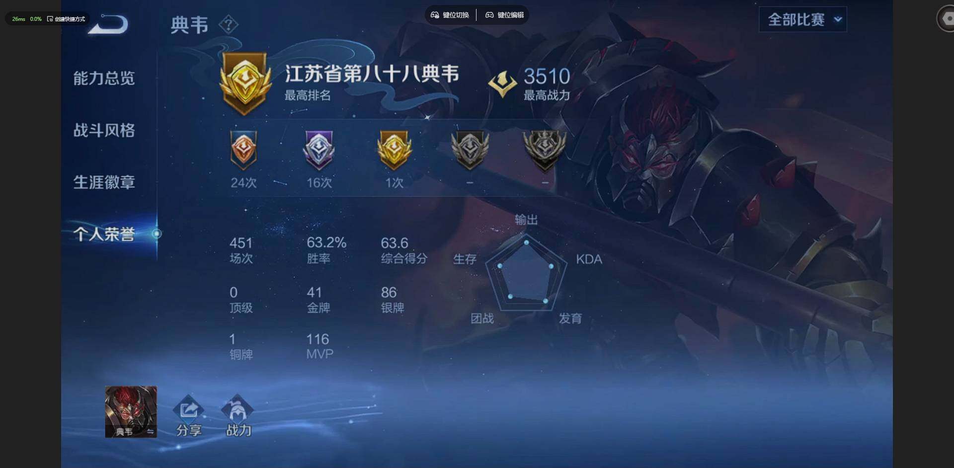 WZQM4209595王者荣耀账号详情图20