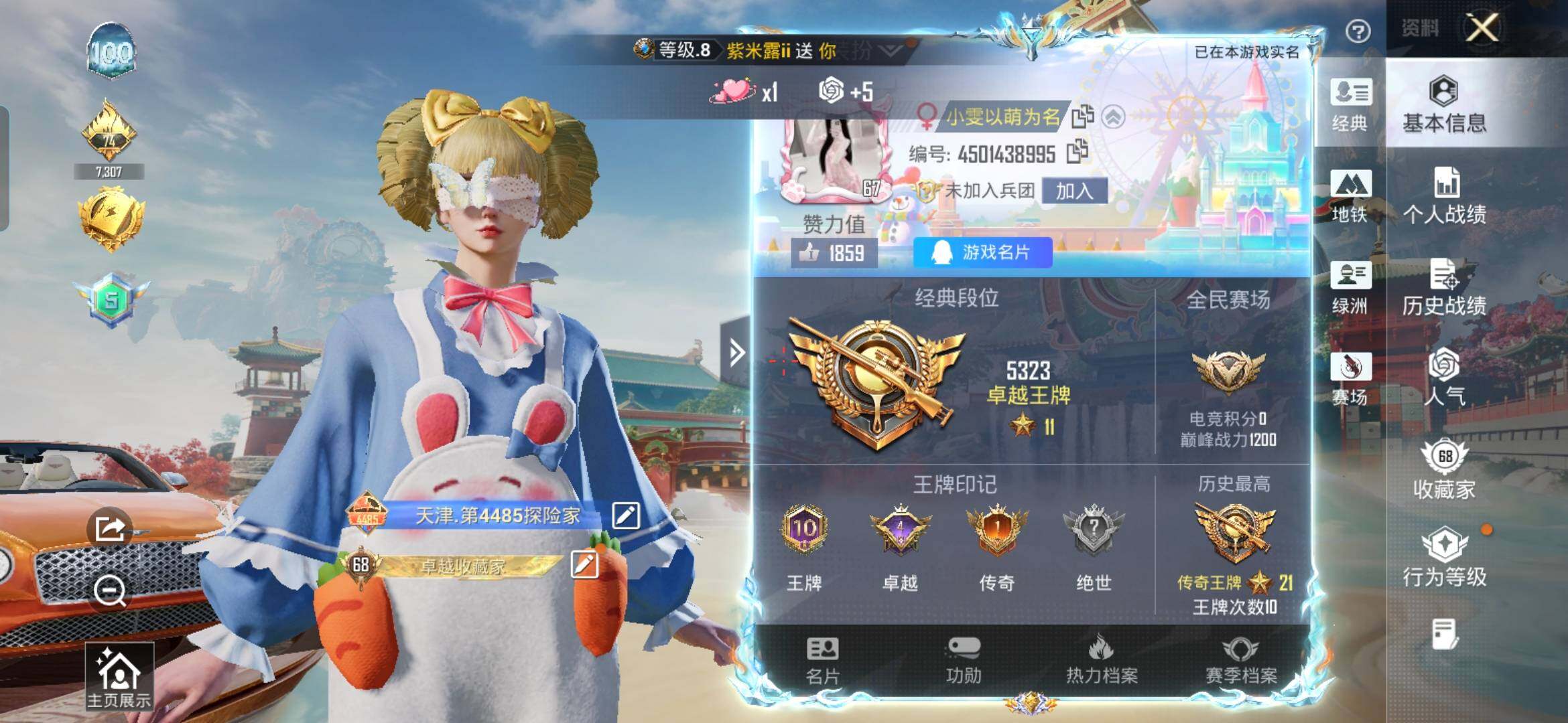 HPDN4114077和平精英账号详情图9