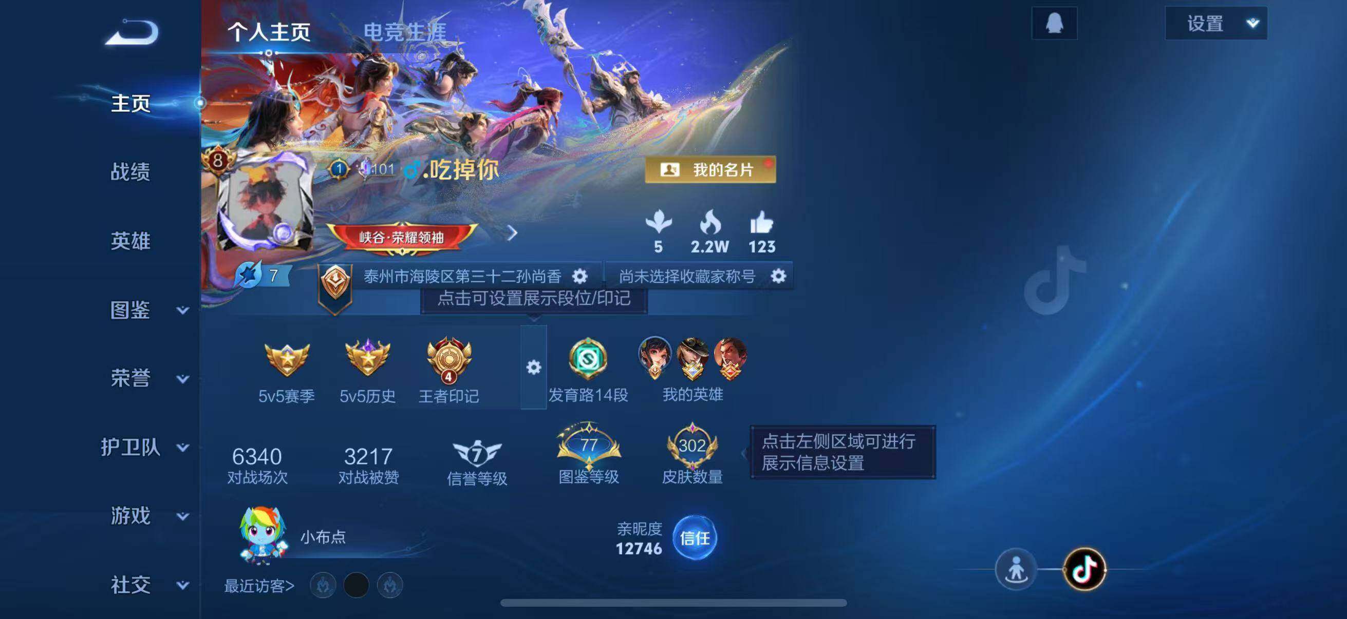 WZQM4215600王者荣耀账号详情图8