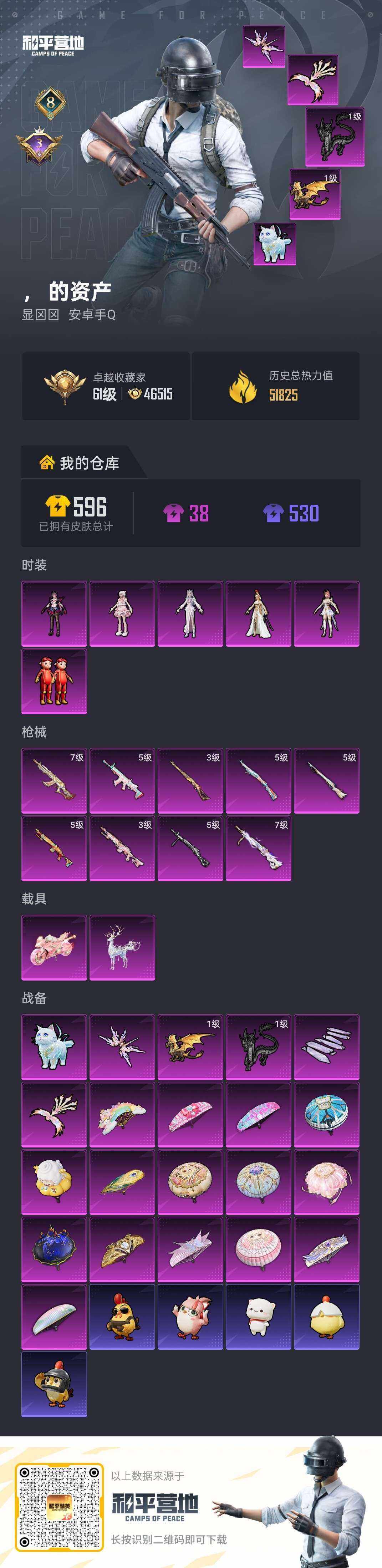 HPLE4116270和平精英账号详情图7