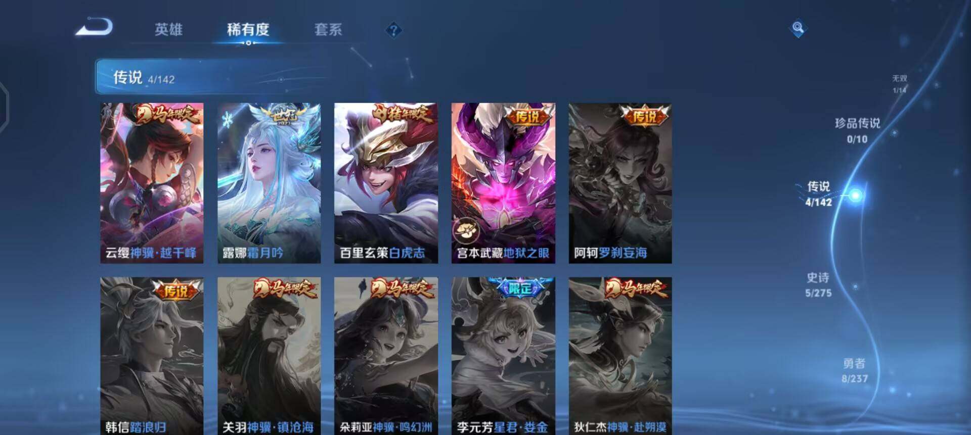 WZQM4211010王者荣耀账号详情图6