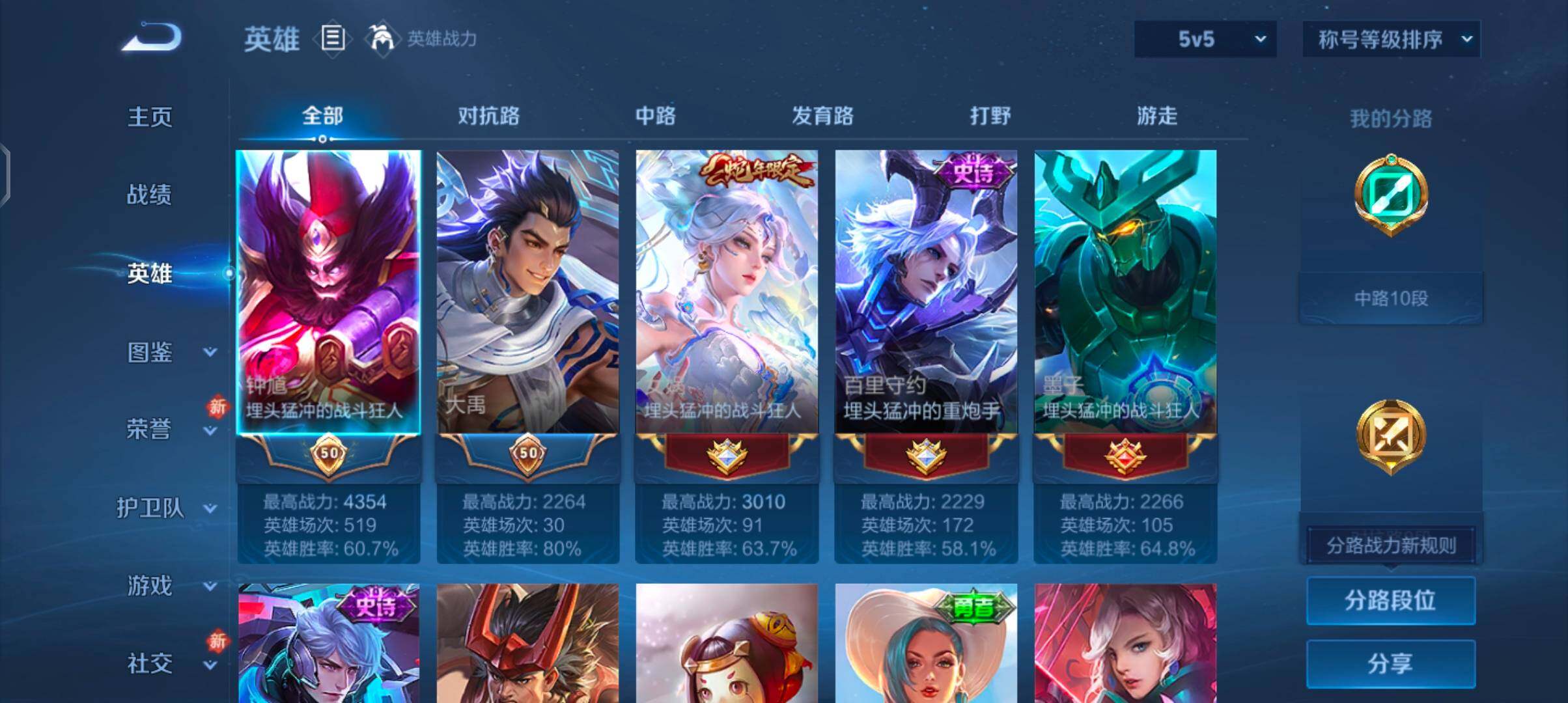 WZCMW4218929王者荣耀账号详情图3