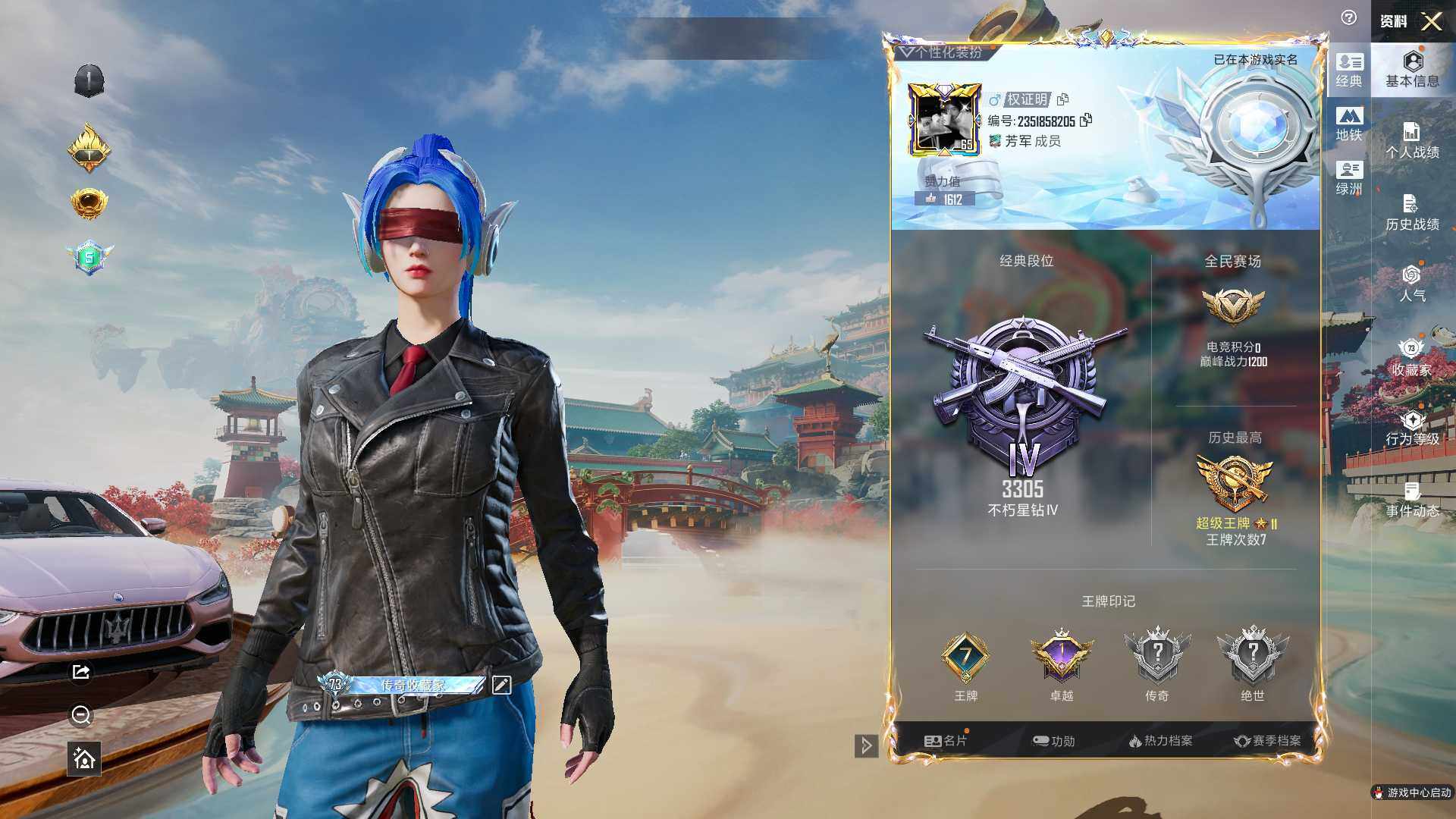 HPLE4115798和平精英账号详情图6