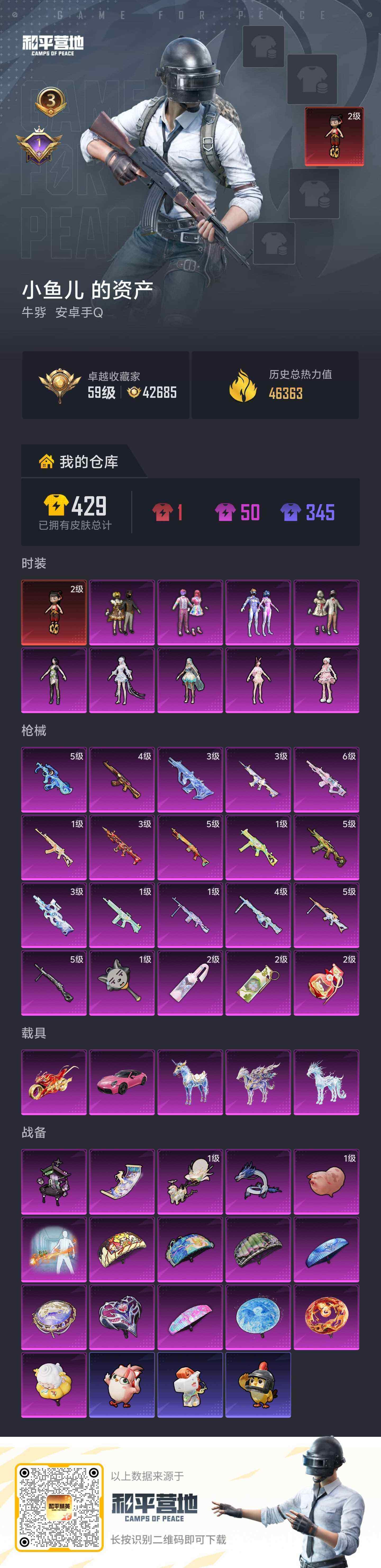 HPLE4115785和平精英账号详情图11