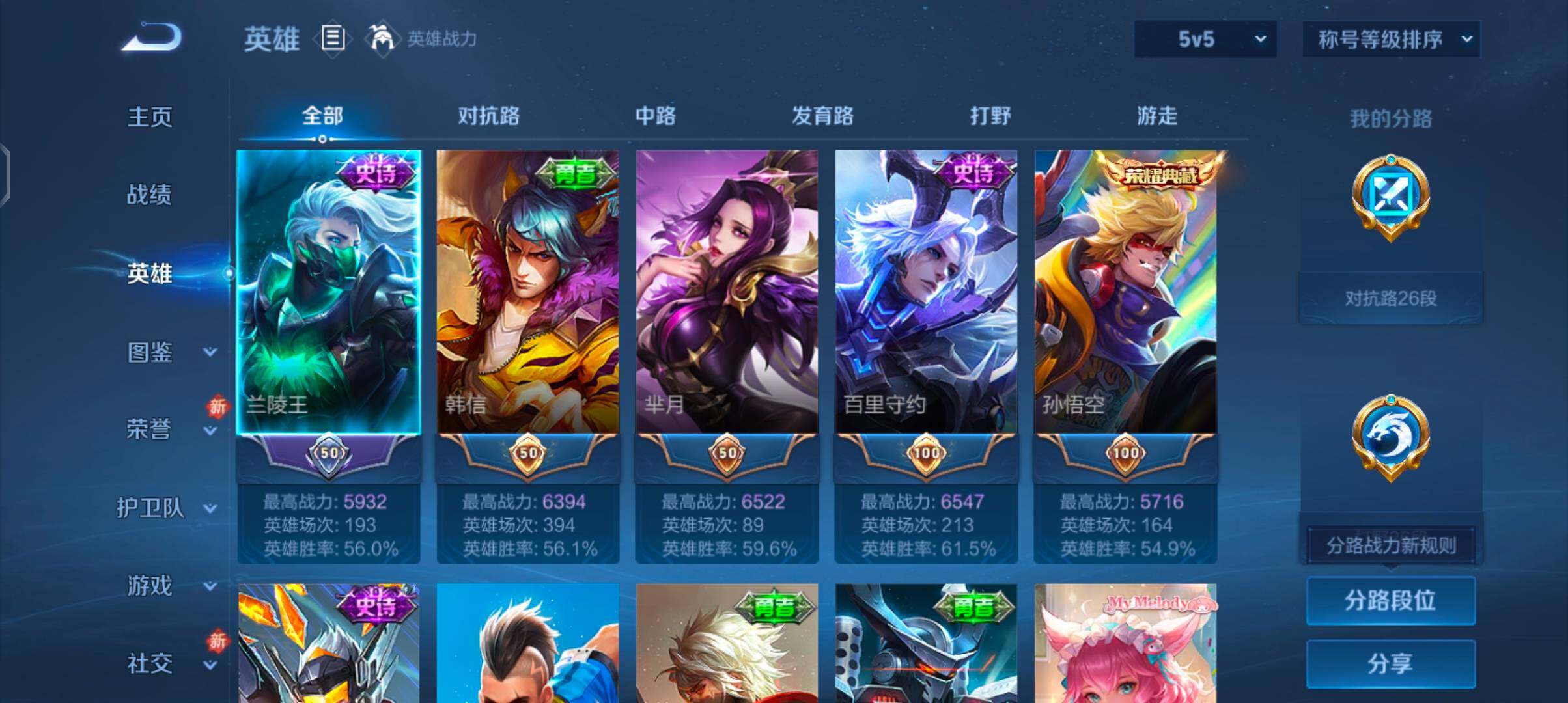 WZCMW4218268王者荣耀账号详情图3