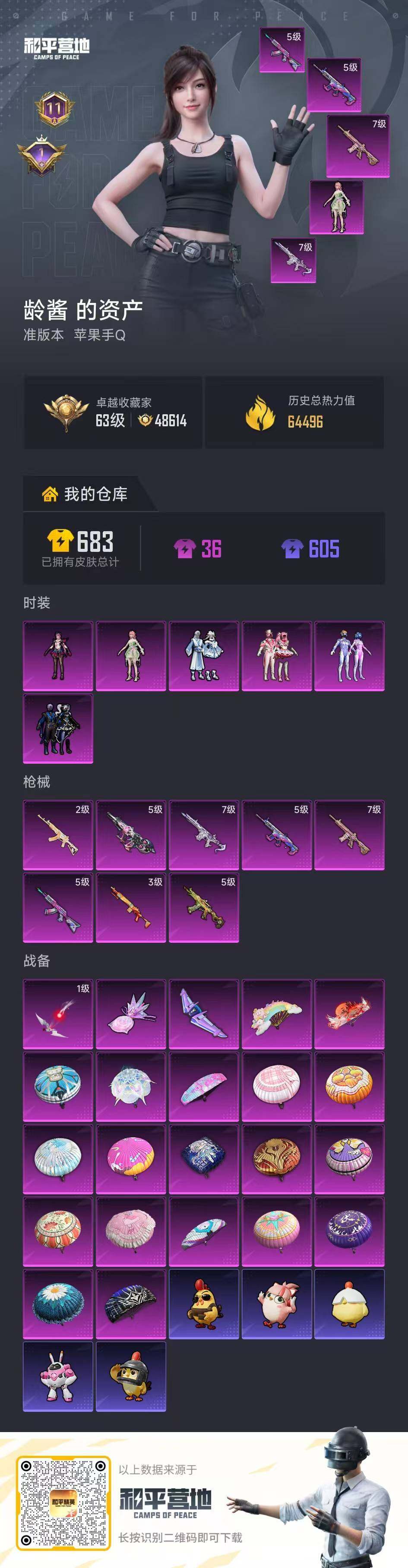 HPQM4115247和平精英账号详情图5