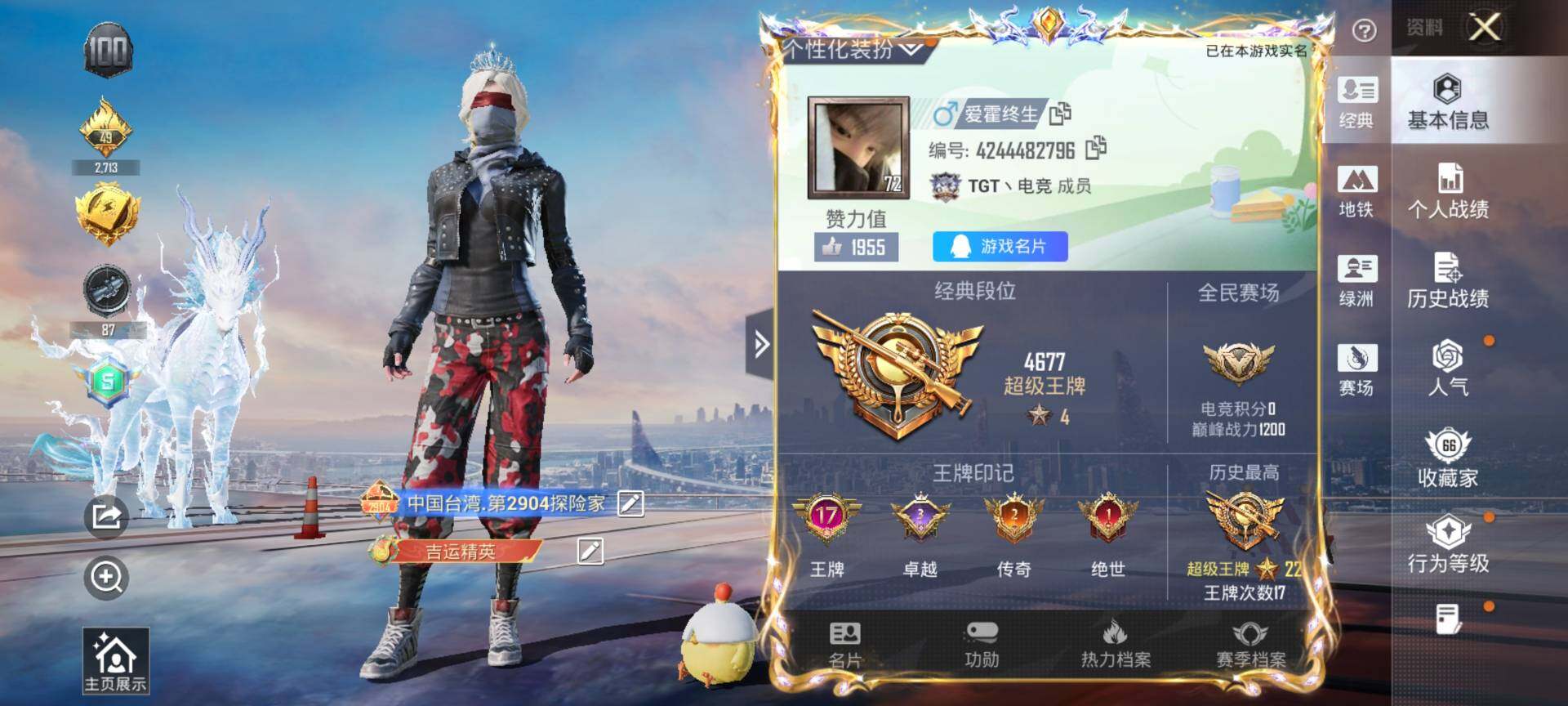 HPQM4115159和平精英账号详情图3