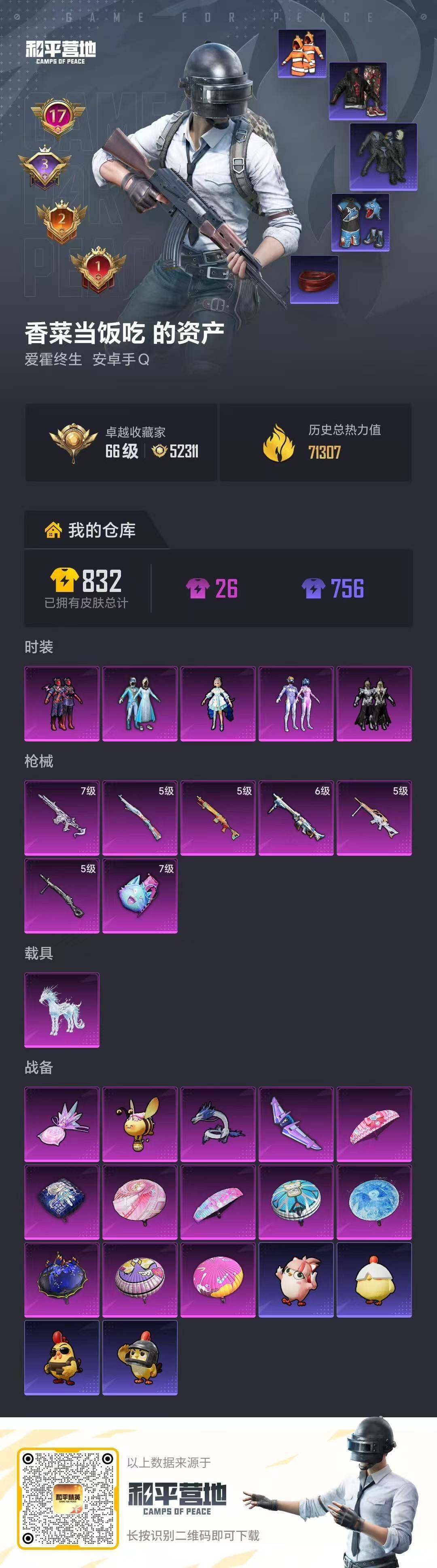 HPQM4115159和平精英账号详情图17