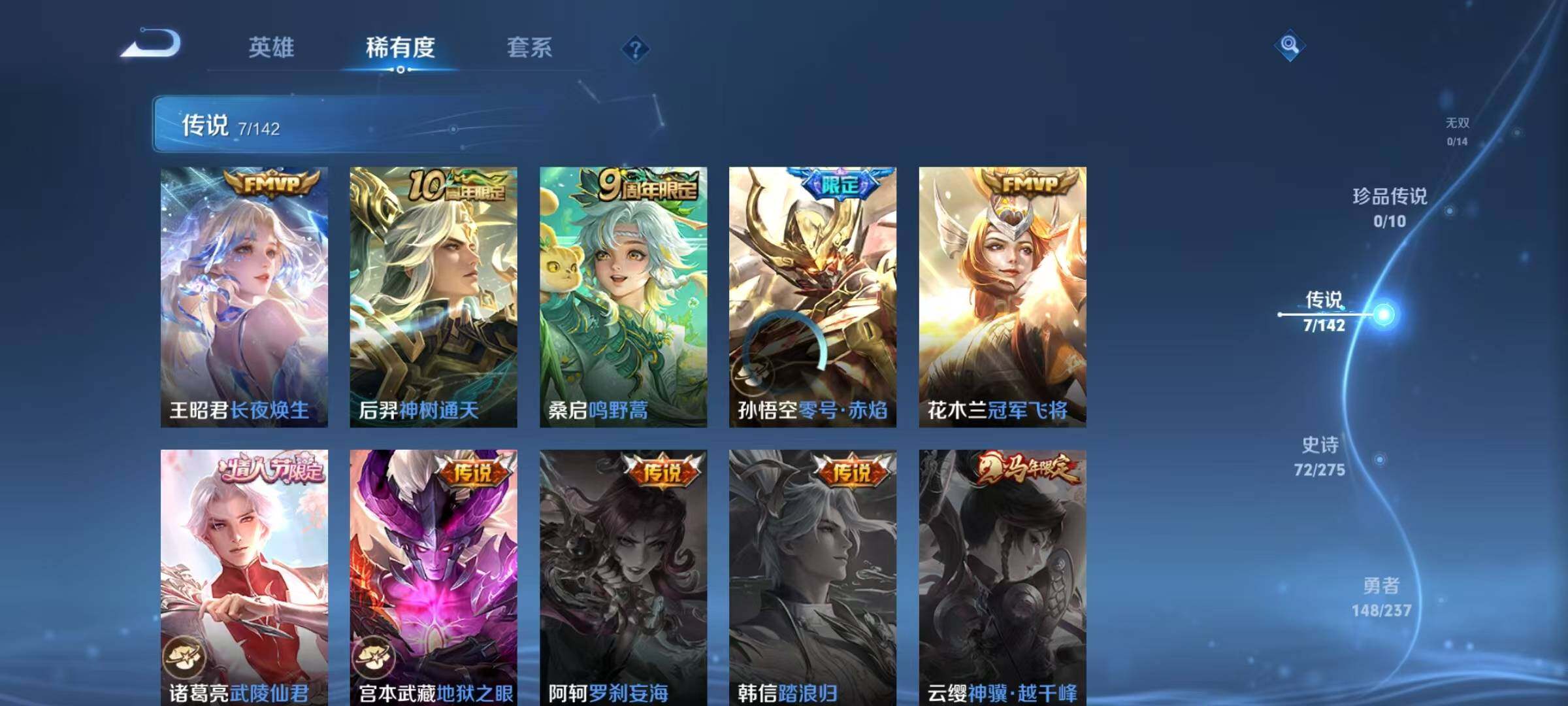 WZQM4220310王者荣耀账号详情图13