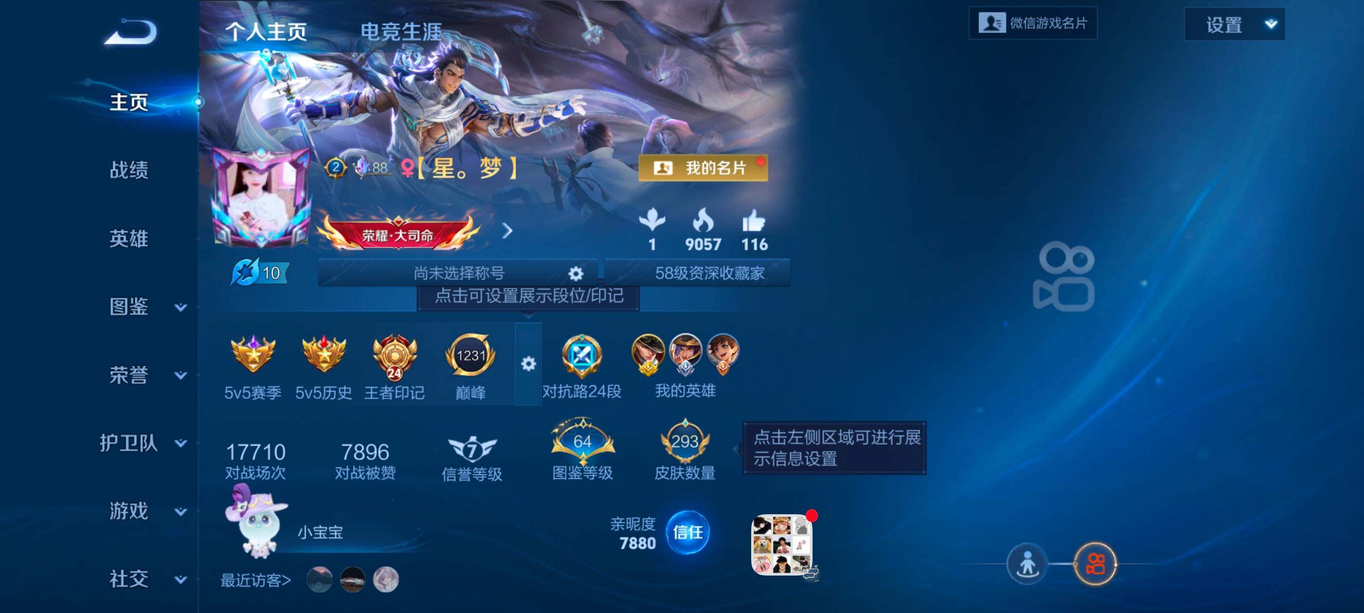 WZDN4209808王者荣耀账号详情图3