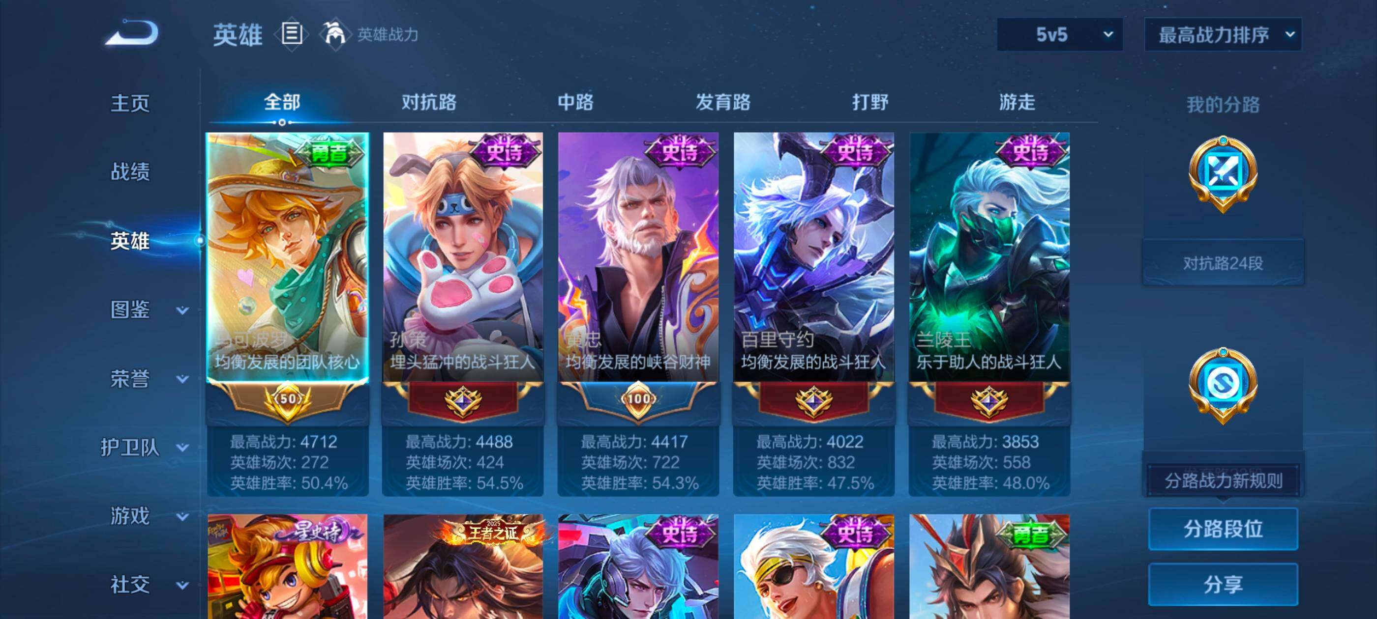 WZDN4209808王者荣耀账号详情图4