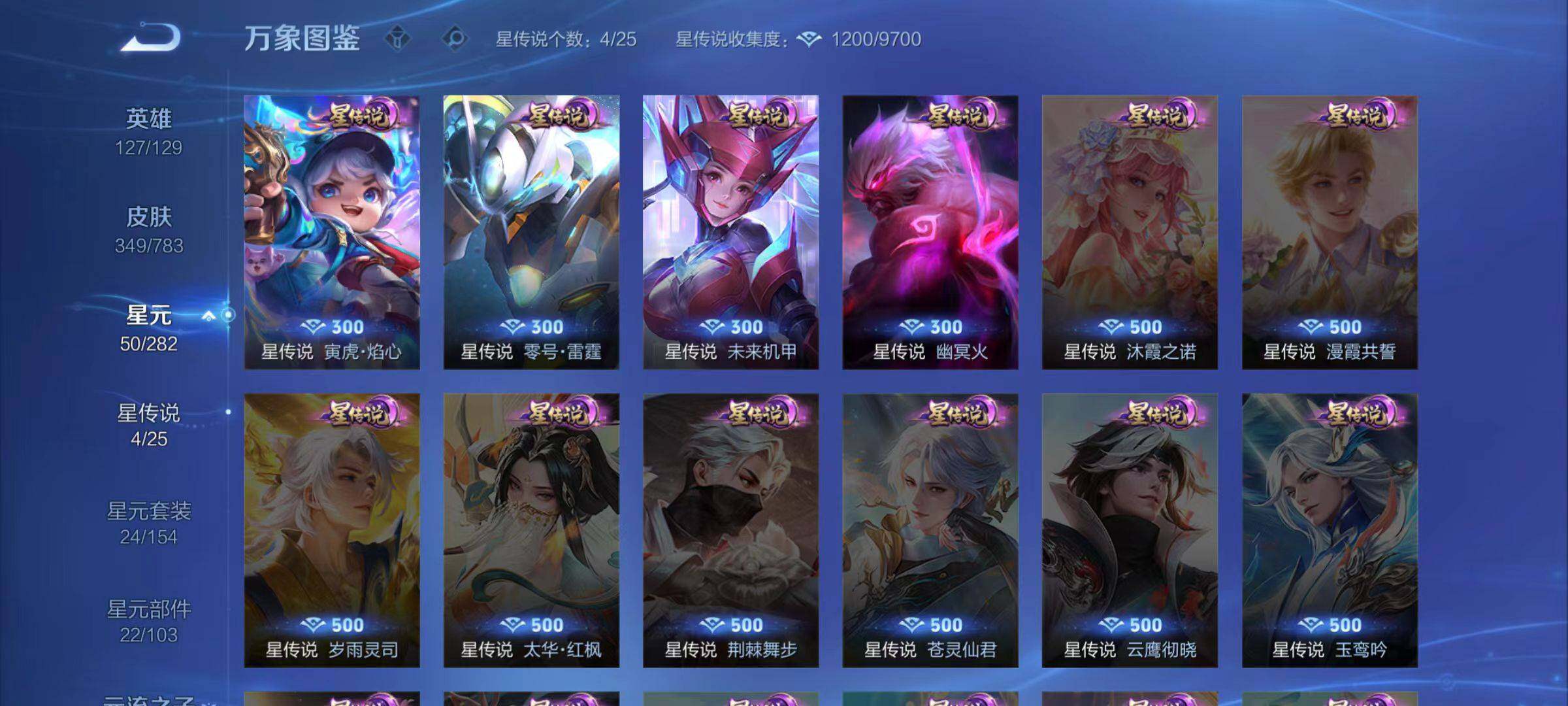 WZLX4209820王者荣耀账号详情图4