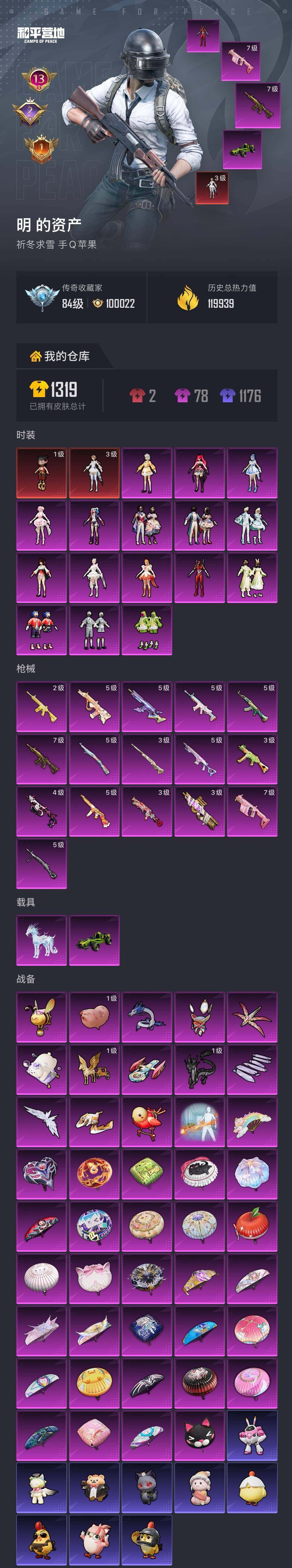 HPQM4115447和平精英账号详情图9