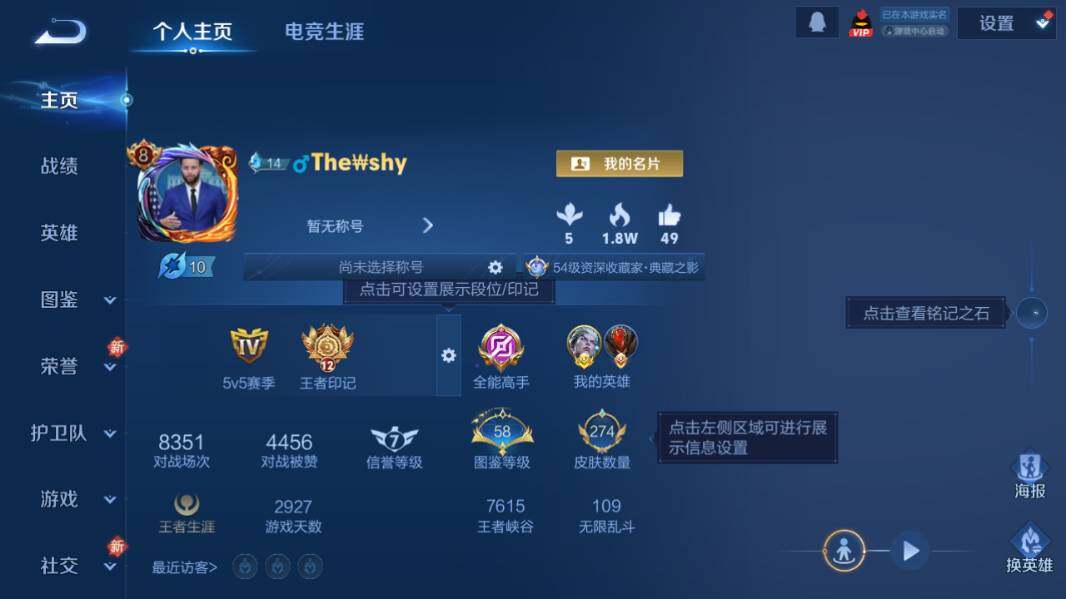 WZQM4211175王者荣耀账号详情图9