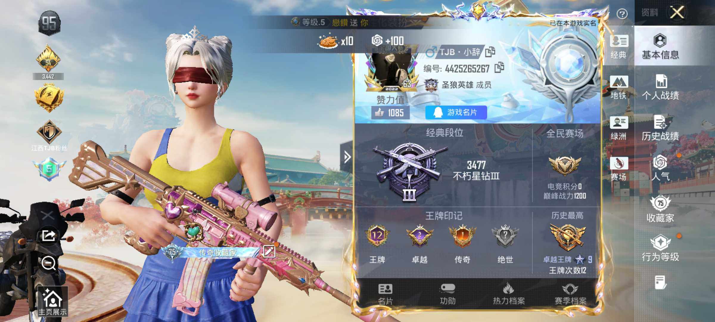 HPLE4115770和平精英账号详情图7