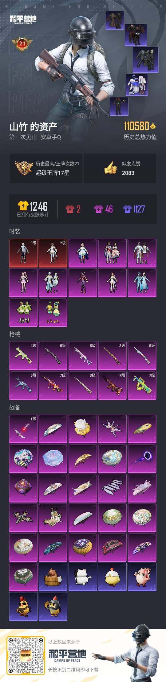 HPLX4115660和平精英账号详情图2