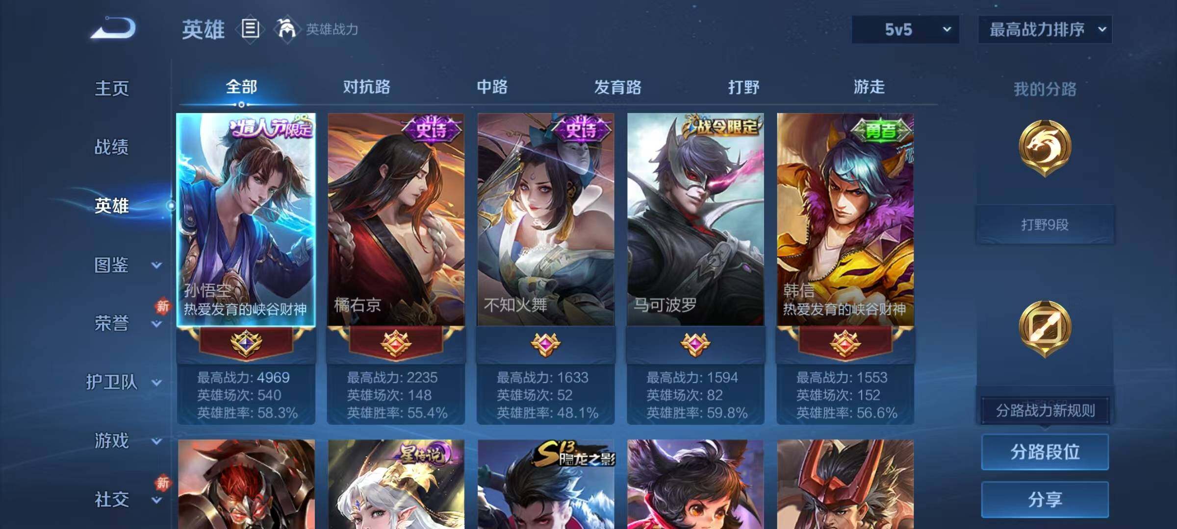 WZJZ4220829王者荣耀账号详情图6