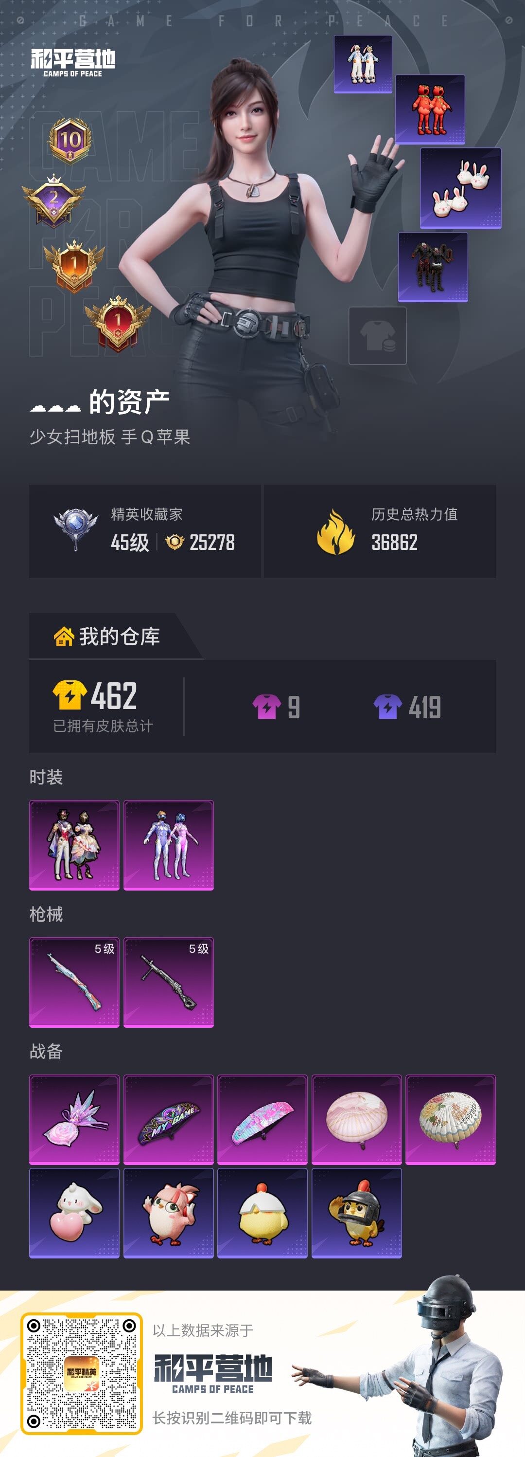 HPQM4116781和平精英账号详情图5