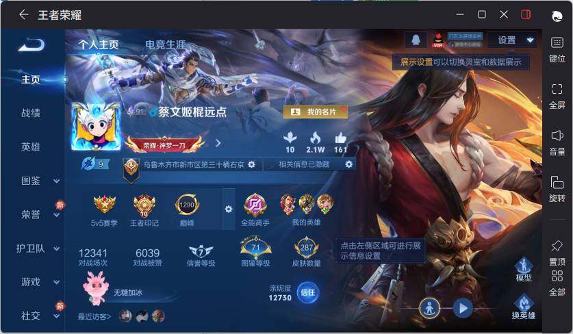 WZLX4214589王者荣耀账号详情图7