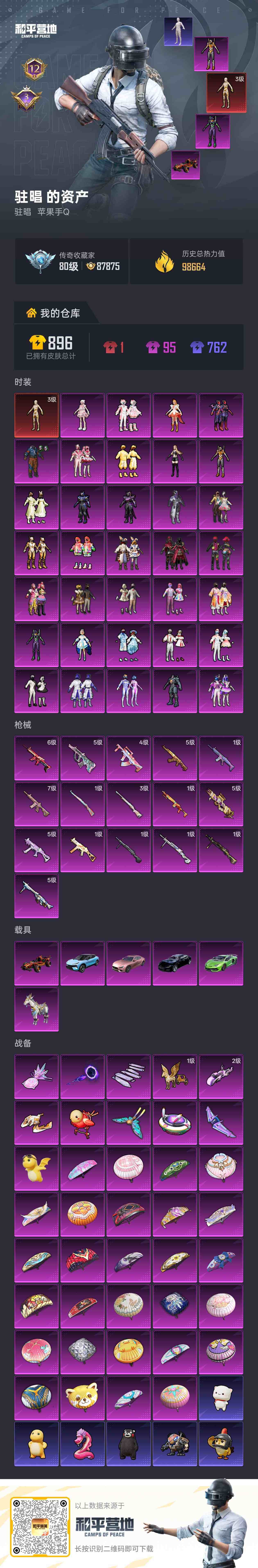 HPLE4116144和平精英账号详情图7