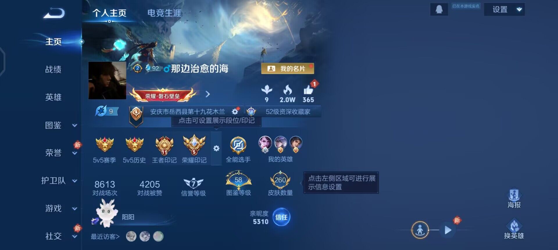 WZQM4210991王者荣耀账号详情图3