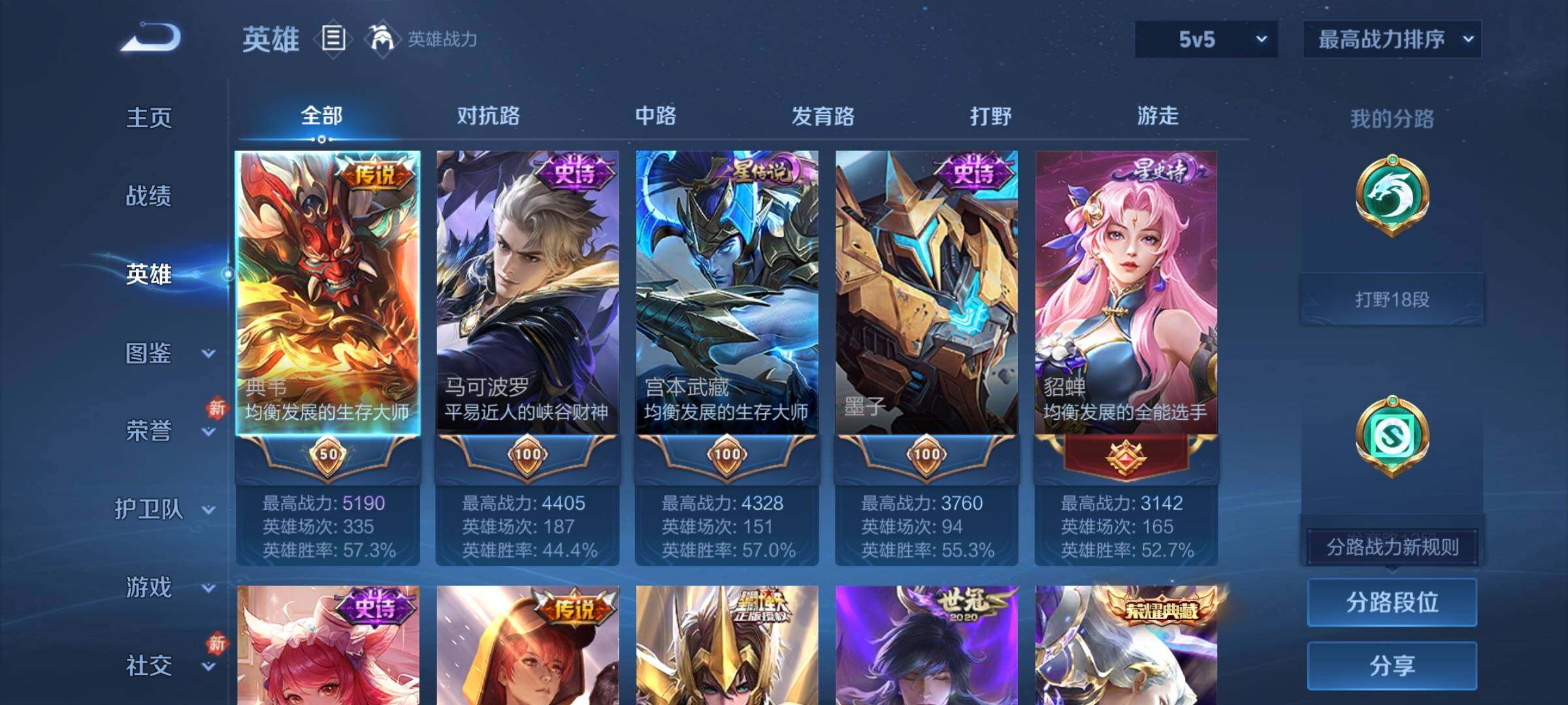 WZCMY4212812王者荣耀账号详情图3