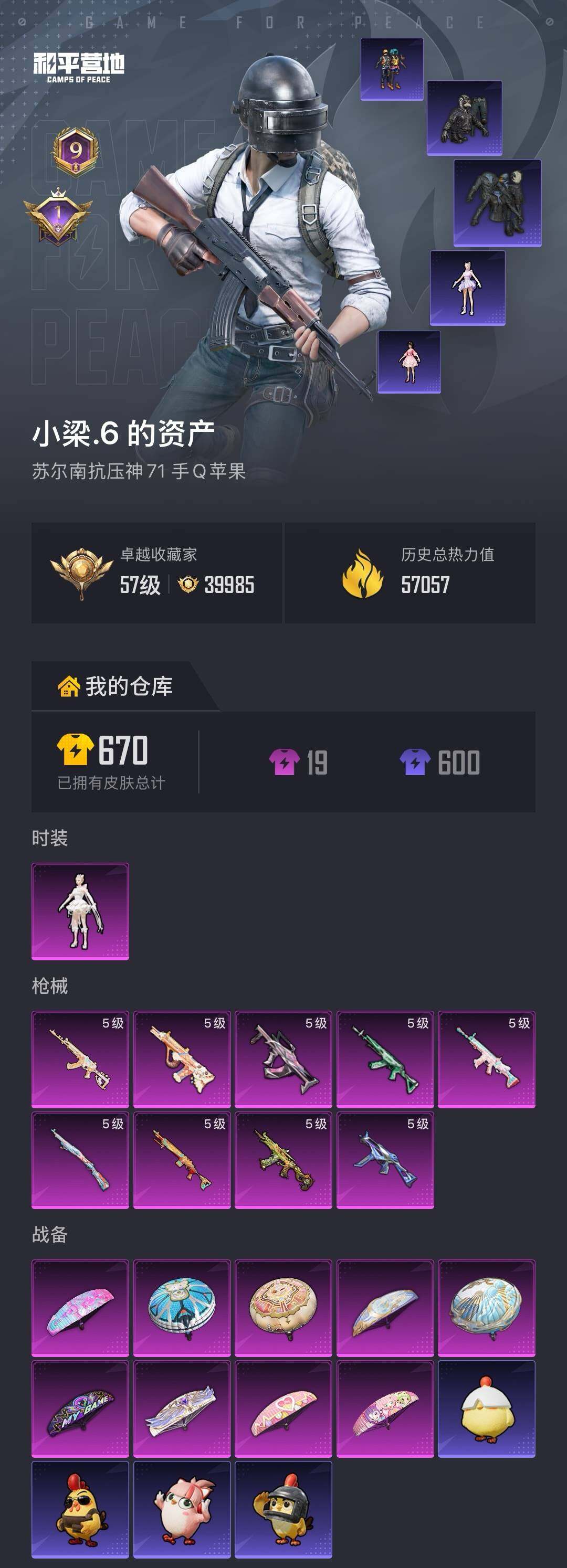 HPQM4115963和平精英账号详情图6