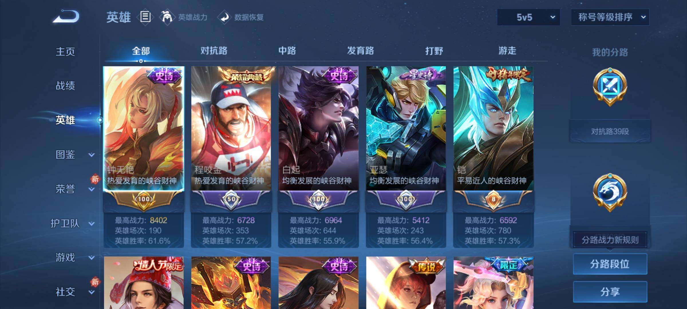 WZCMY4211496王者荣耀账号详情图3