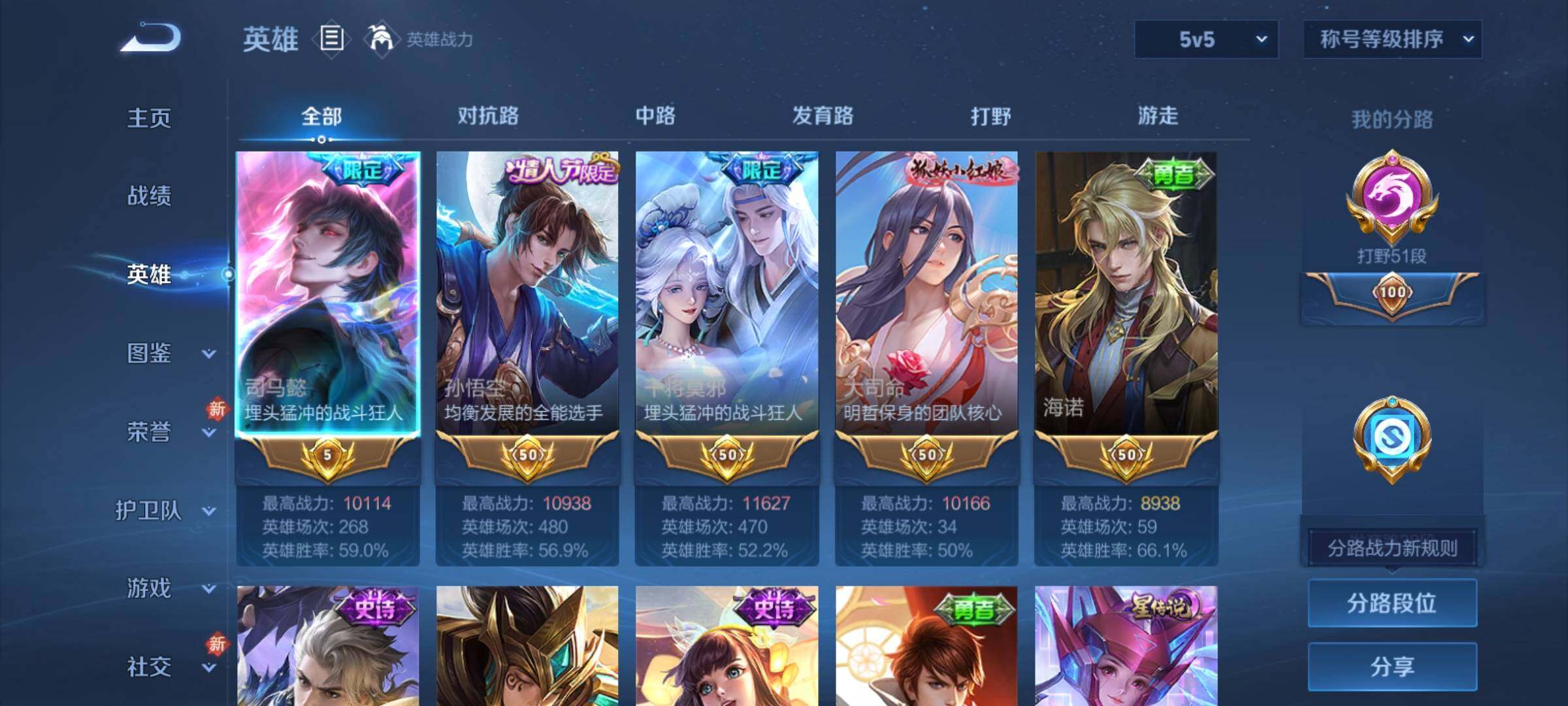 WZCMY4211518王者荣耀账号详情图4