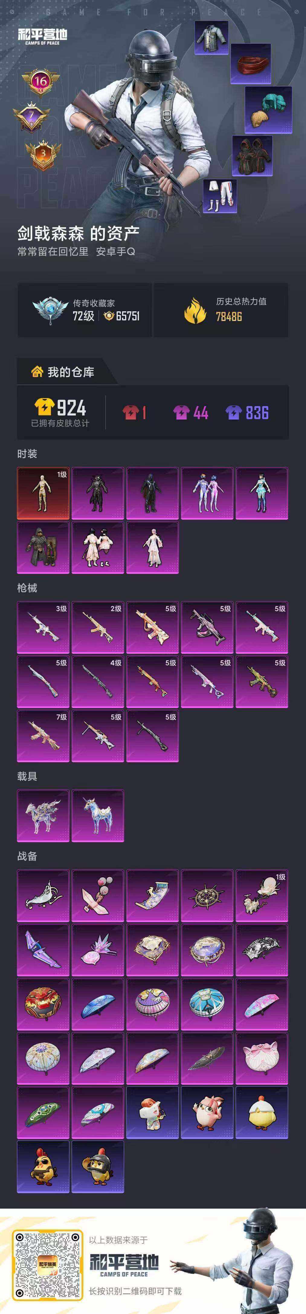 HPQM4139604和平精英账号详情图8