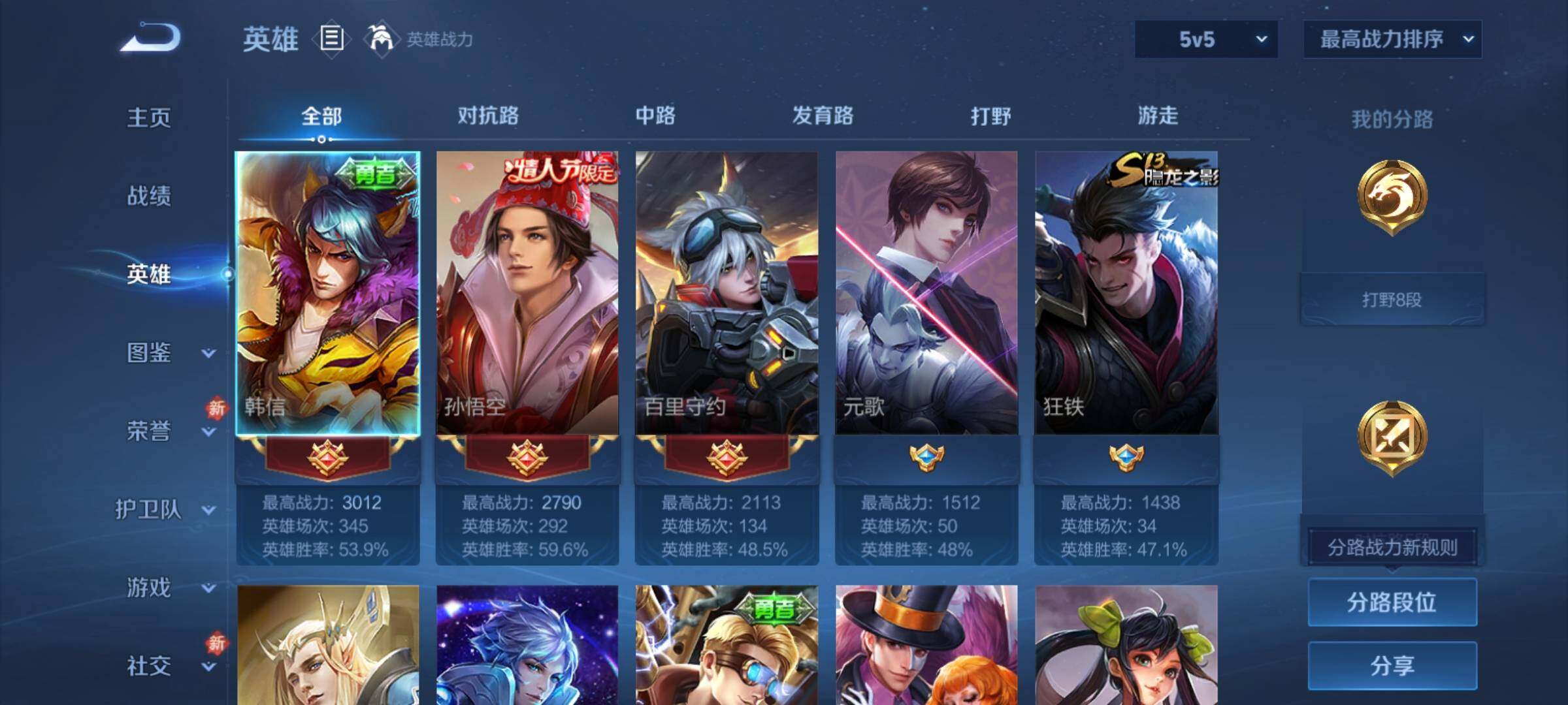 WZCMY4211670王者荣耀账号详情图3