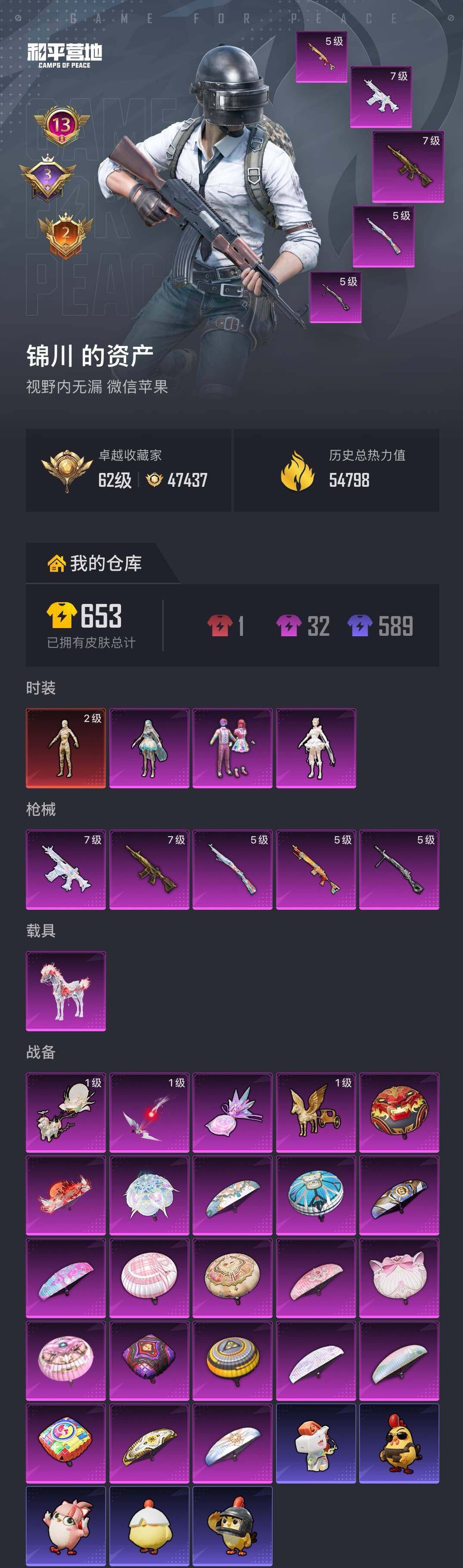 HPQM4116110和平精英账号详情图6