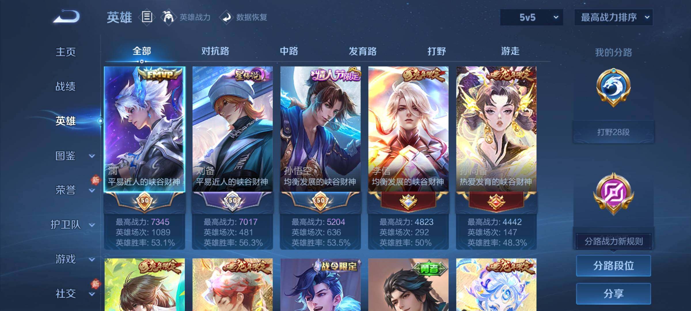 WZCMY4217267王者荣耀账号详情图3