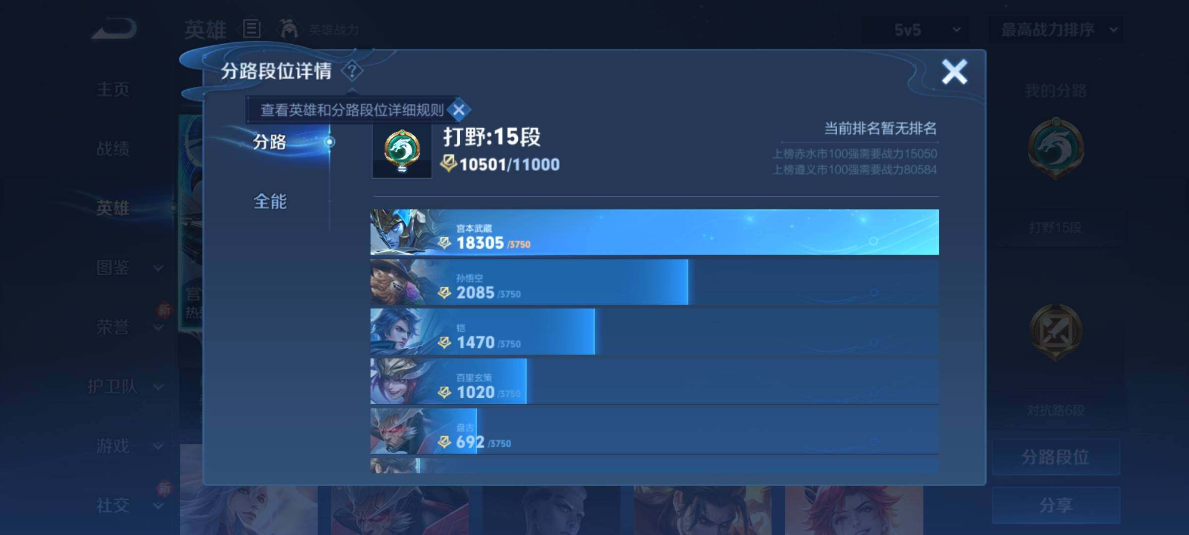 WZCMY4211667王者荣耀账号详情图4