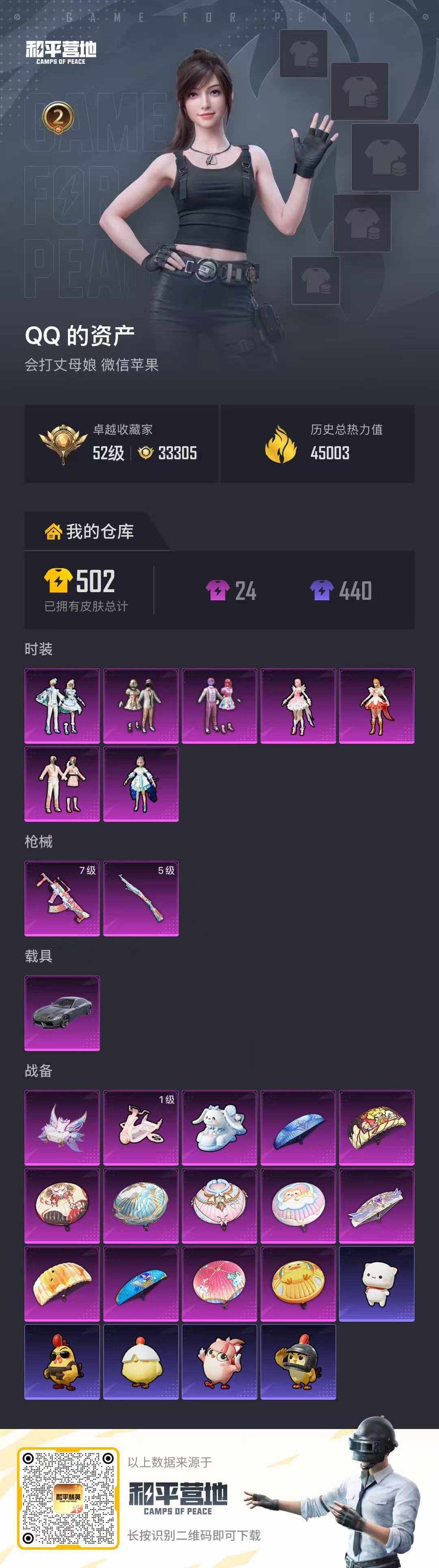 HPQM4117346和平精英账号详情图5