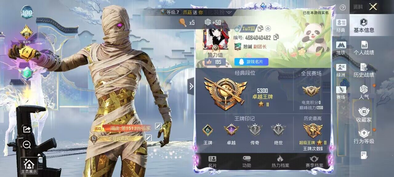 HPQM4132740和平精英账号详情图6