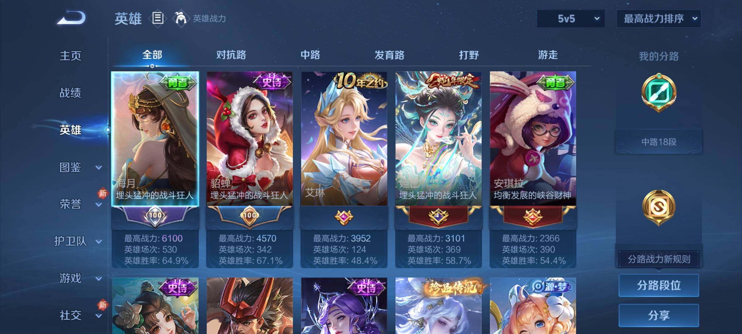 WZCMY4218259王者荣耀账号详情图3