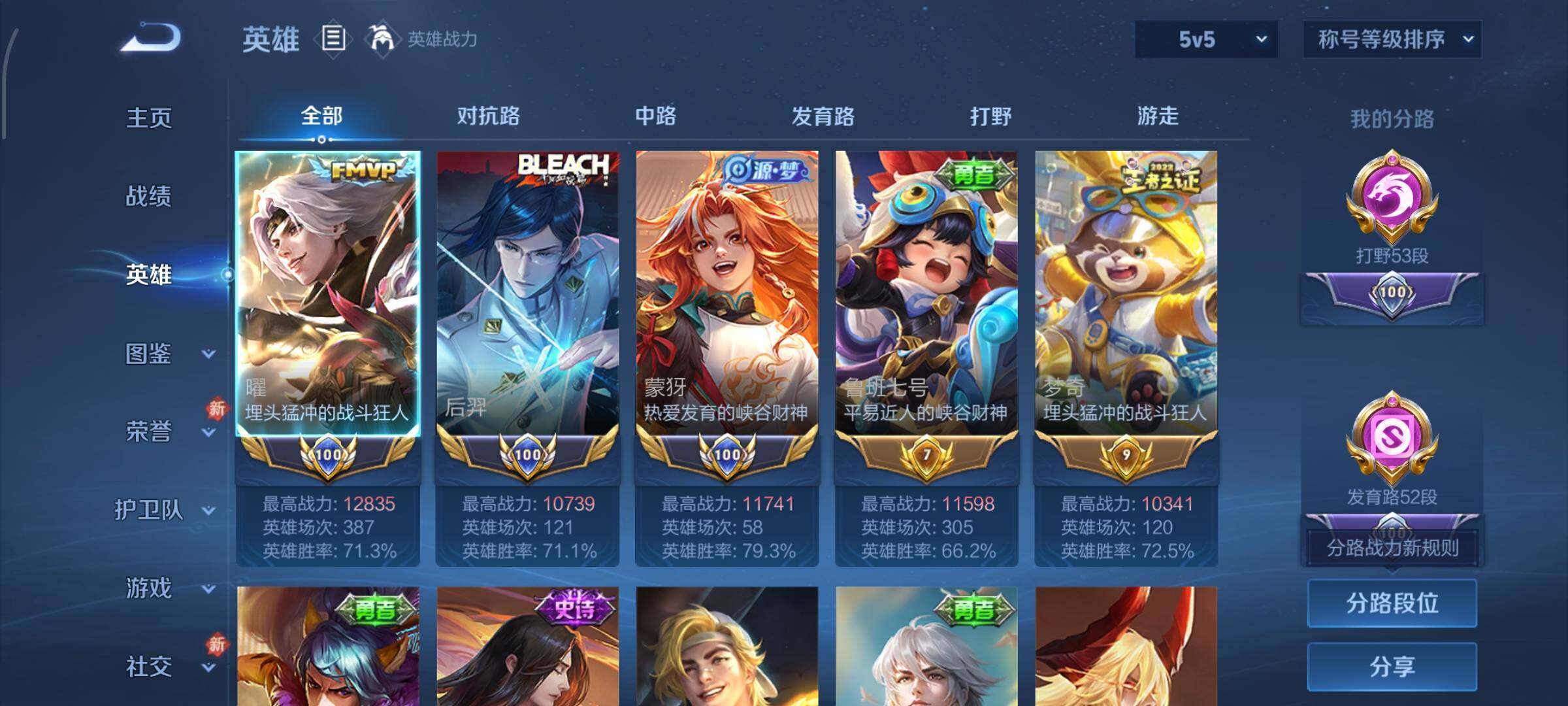 WZLX4238558王者荣耀账号详情图3