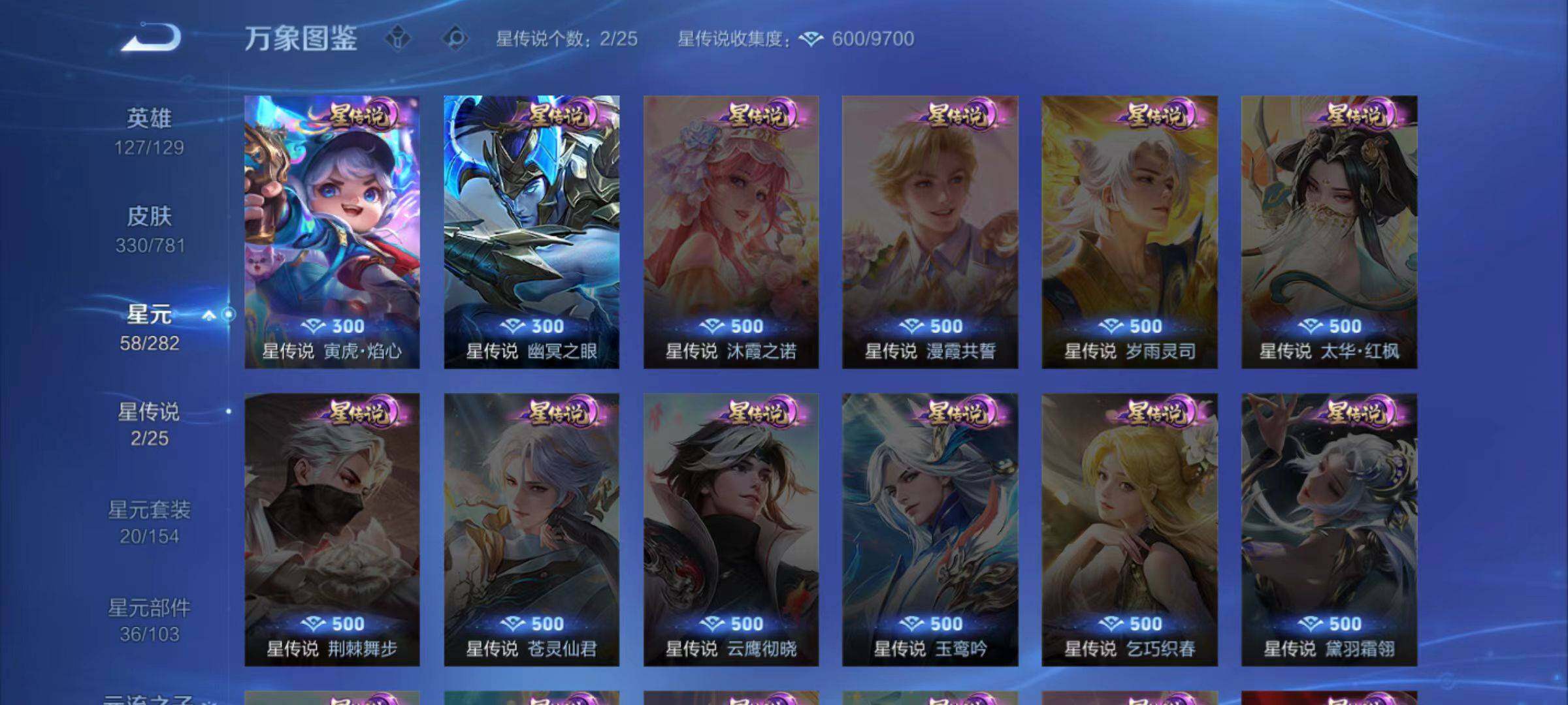 WZLX4211363王者荣耀账号详情图6